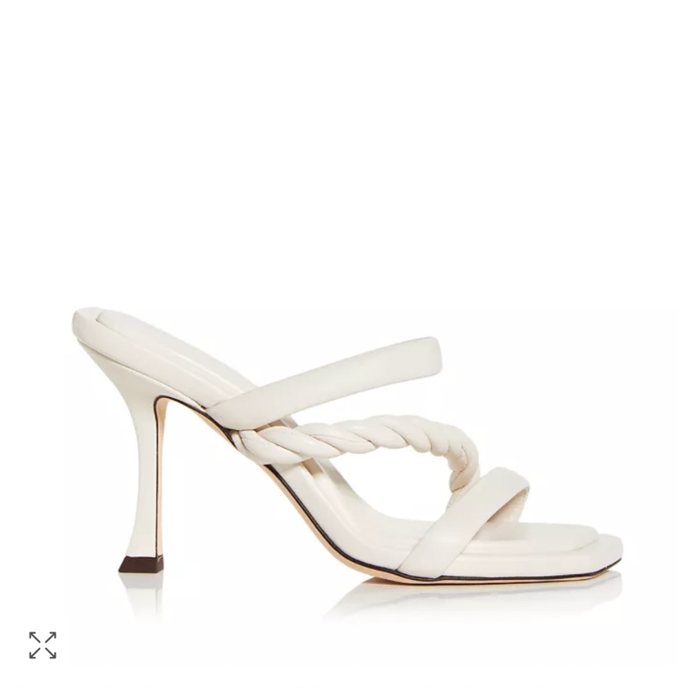 Jimmy Choo Women's Diosa 90 High Heel Slide Sandals